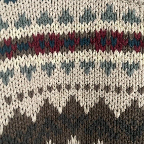 Men’s Eddie Bauer Vintage Sweater Granpa bill cosby style size large 80’s 90’s - Picture 4 of 11